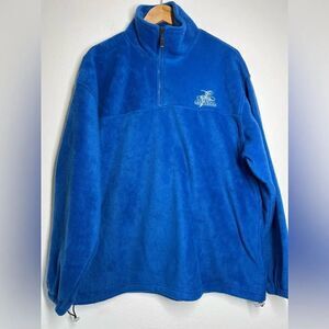NXT LAS VEGAS LOGO FLEECE PULLOVER HOODIE SWEATSHIRT BLUE Size M
